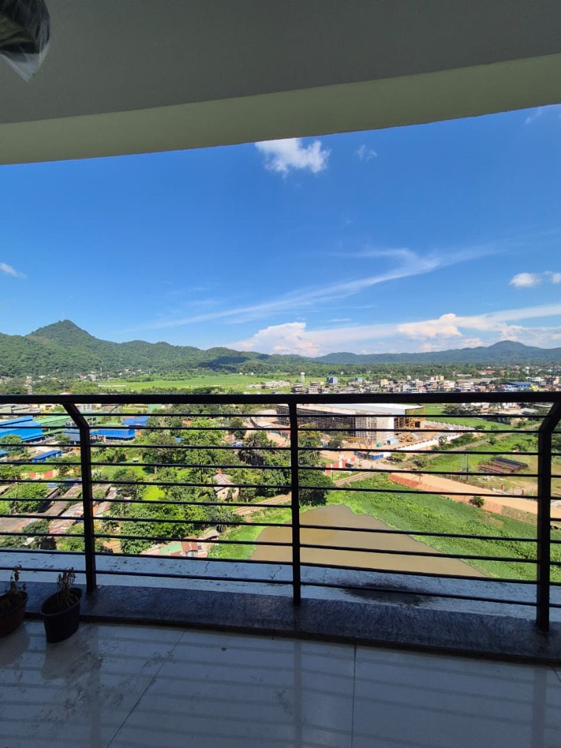 Semi Furnished 3bhk in VIP Road, Borbari, Guwahati, Assam, India for Rent